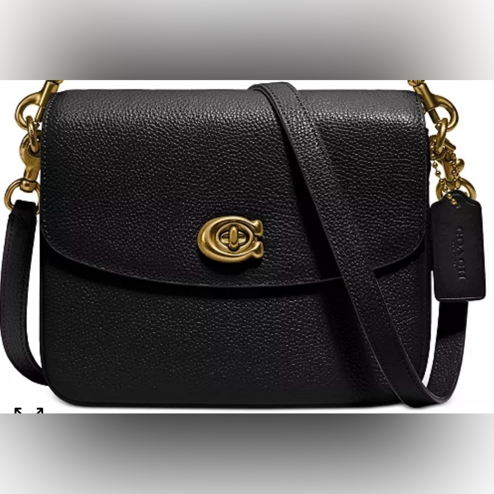 Coach Cassie 19 with 2 black straps one long and one short. See description